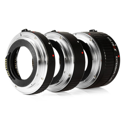 Viltrox sada mezikroužků 12/20/36 mm pro Canon s přenosem clony
