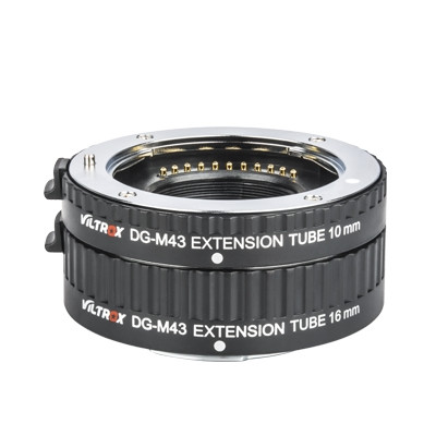 Viltrox sada mezikroužků 10/16 mm pro Olympus Micro 4/3 s přenosem clony