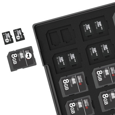 Kiwifotos KCB-ST108 pouzdro na paměťové karty SD + Micro SD