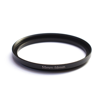 Redukce pro filtry 55 na 58 mm