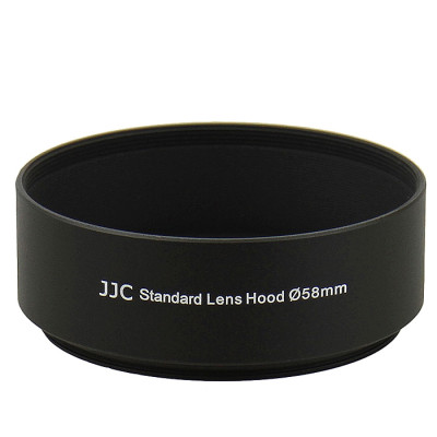 JJC univerzální kovová sluneční clona 58 mm LN-58S