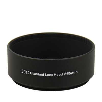 JJC univerzální kovová sluneční clona 55 mm LN-55S